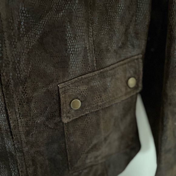 Alfani Leather Jacket - Picture 2 of 6